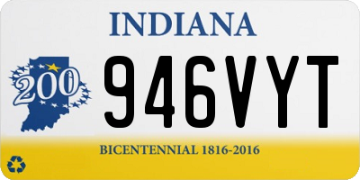 IN license plate 946VYT
