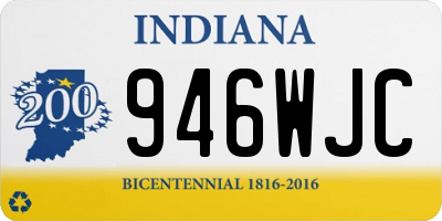 IN license plate 946WJC