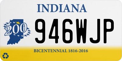 IN license plate 946WJP