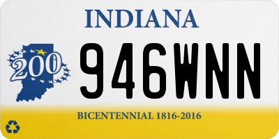 IN license plate 946WNN