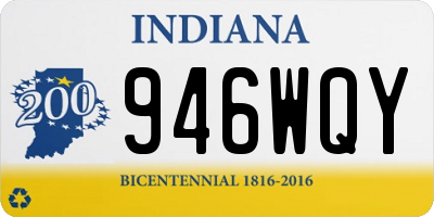 IN license plate 946WQY