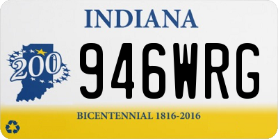 IN license plate 946WRG