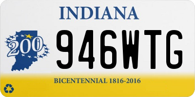 IN license plate 946WTG