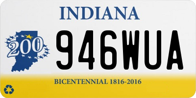 IN license plate 946WUA