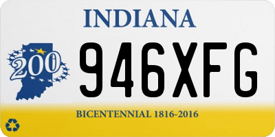 IN license plate 946XFG