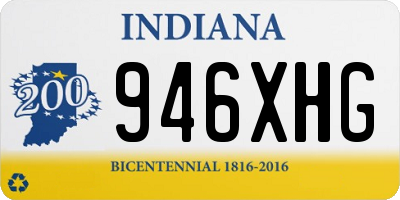 IN license plate 946XHG