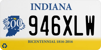 IN license plate 946XLW