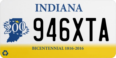 IN license plate 946XTA