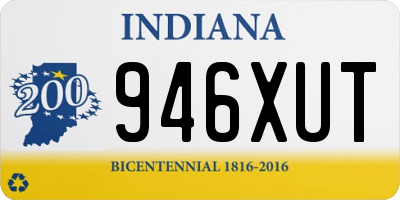 IN license plate 946XUT