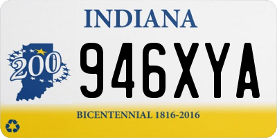 IN license plate 946XYA