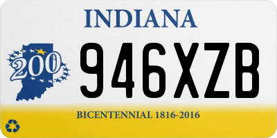 IN license plate 946XZB