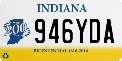 IN license plate 946YDA