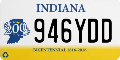 IN license plate 946YDD