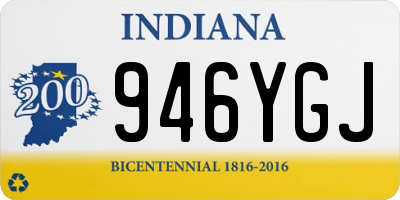 IN license plate 946YGJ