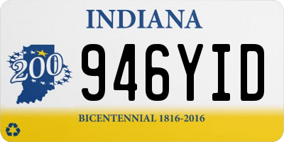 IN license plate 946YID