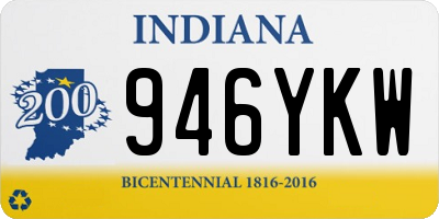 IN license plate 946YKW