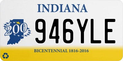 IN license plate 946YLE