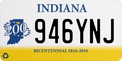 IN license plate 946YNJ