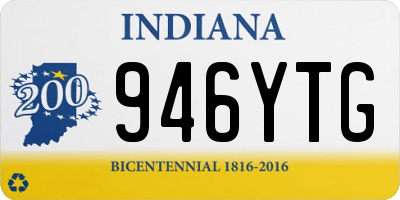 IN license plate 946YTG