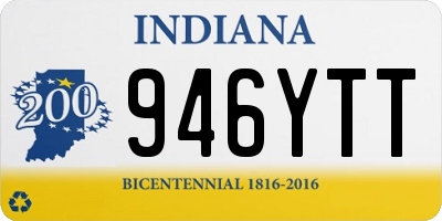 IN license plate 946YTT