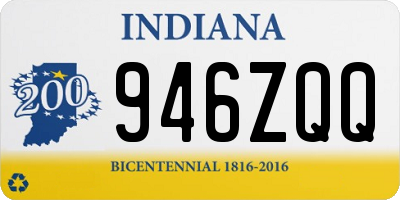 IN license plate 946ZQQ