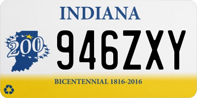 IN license plate 946ZXY