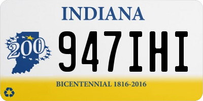 IN license plate 947IHI