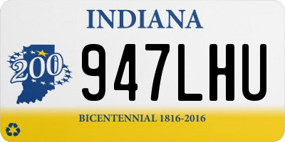 IN license plate 947LHU