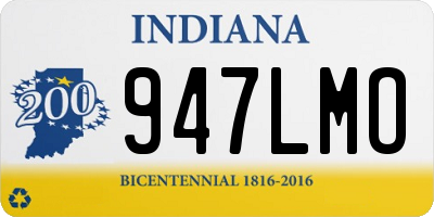 IN license plate 947LMO