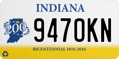 IN license plate 947OKN