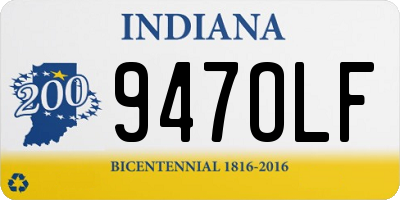 IN license plate 947OLF