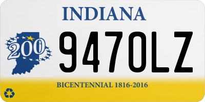 IN license plate 947OLZ