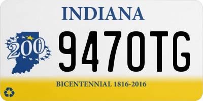 IN license plate 947OTG