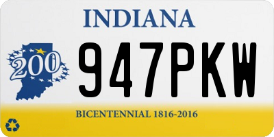 IN license plate 947PKW