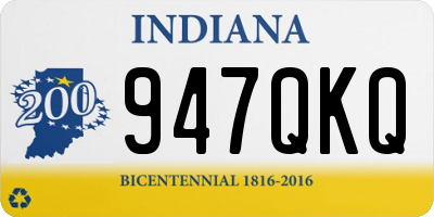IN license plate 947QKQ