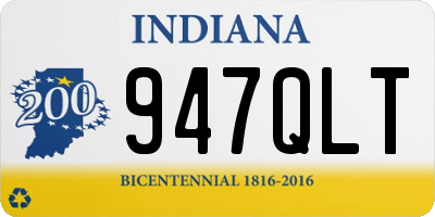 IN license plate 947QLT