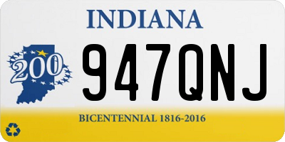 IN license plate 947QNJ