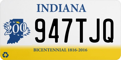 IN license plate 947TJQ