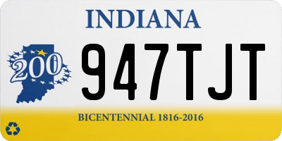IN license plate 947TJT