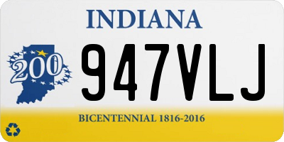 IN license plate 947VLJ