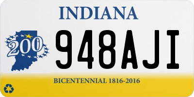 IN license plate 948AJI
