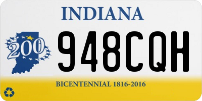IN license plate 948CQH