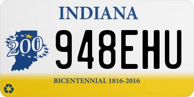 IN license plate 948EHU