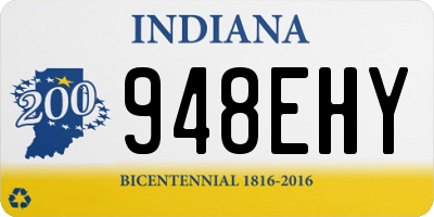 IN license plate 948EHY