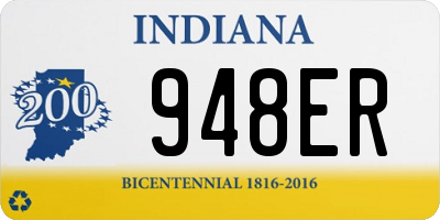 IN license plate 948ER