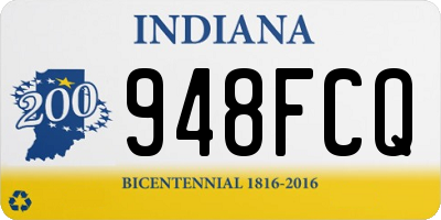 IN license plate 948FCQ
