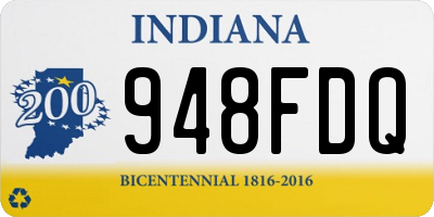 IN license plate 948FDQ