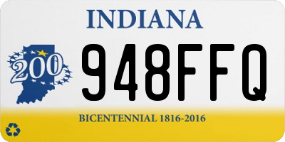 IN license plate 948FFQ