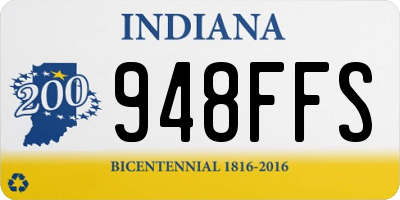 IN license plate 948FFS