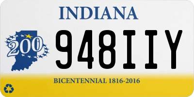 IN license plate 948IIY